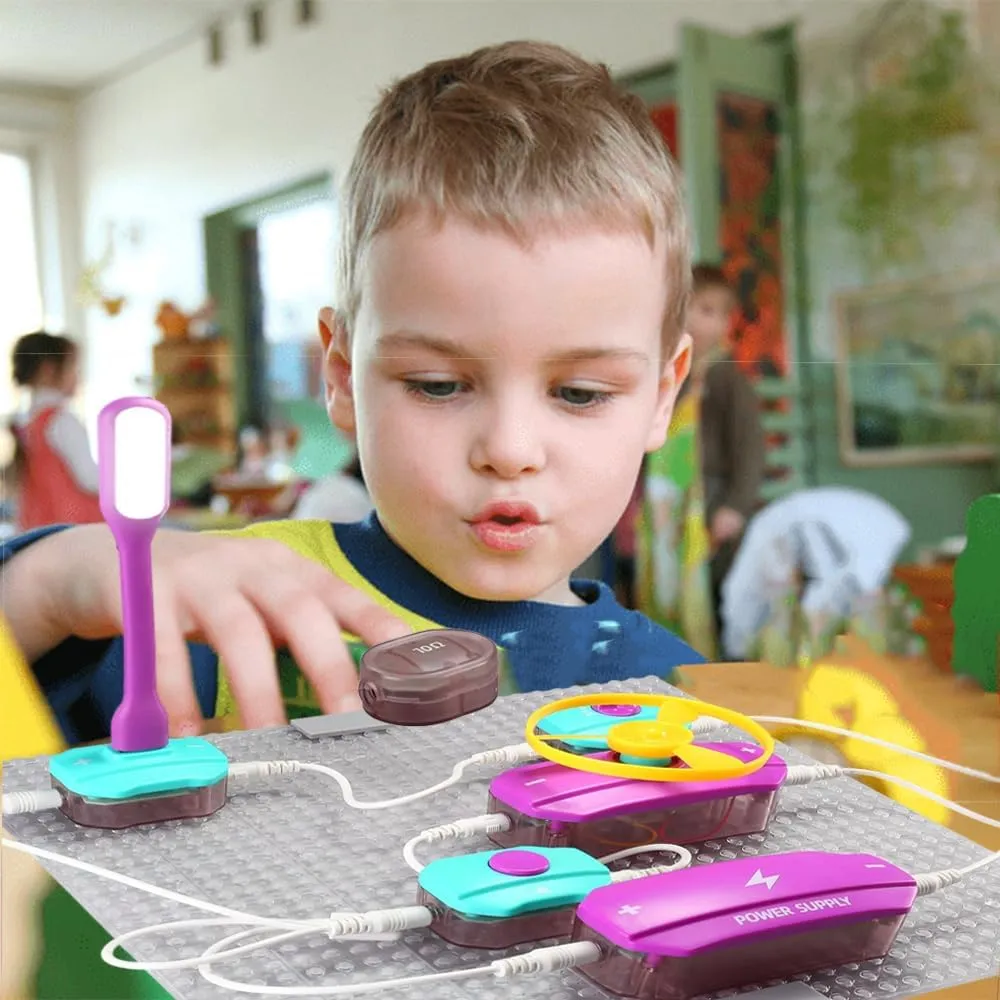 25Pcs Science Experiments Circuit Board Kit