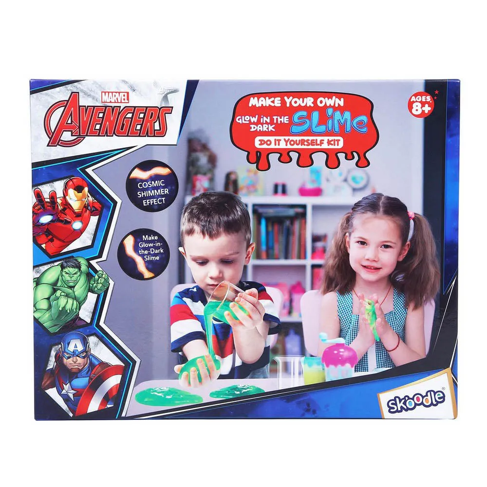 Avenger Make Your Own Glow In The Dark Slime Activity Toy