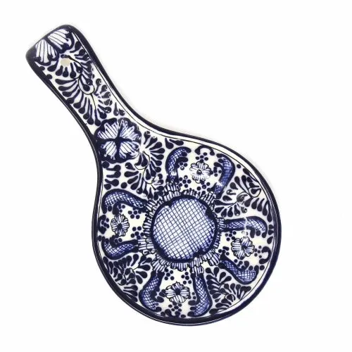 Blue Flower Spoon Rest