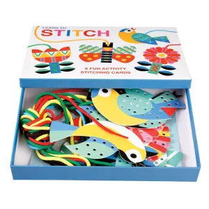 Cardboard Learn to Stitch Activity Kit