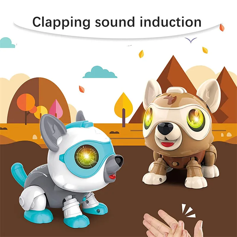 Children's Intelligent Voice Control Touch-sensing Robot Dog Toy