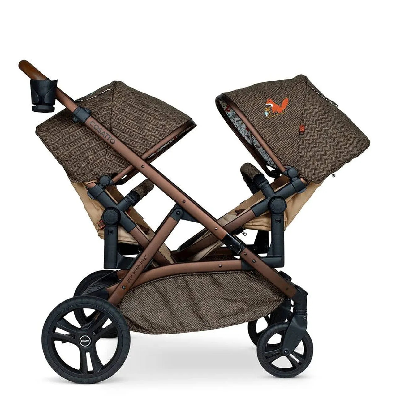 Cosatto Wow XL Twin A2 Bundle in Foxford Hall