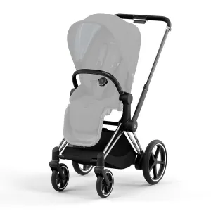 CYBEX e-Priam Frame   Seat Hardpart - Chrome Black