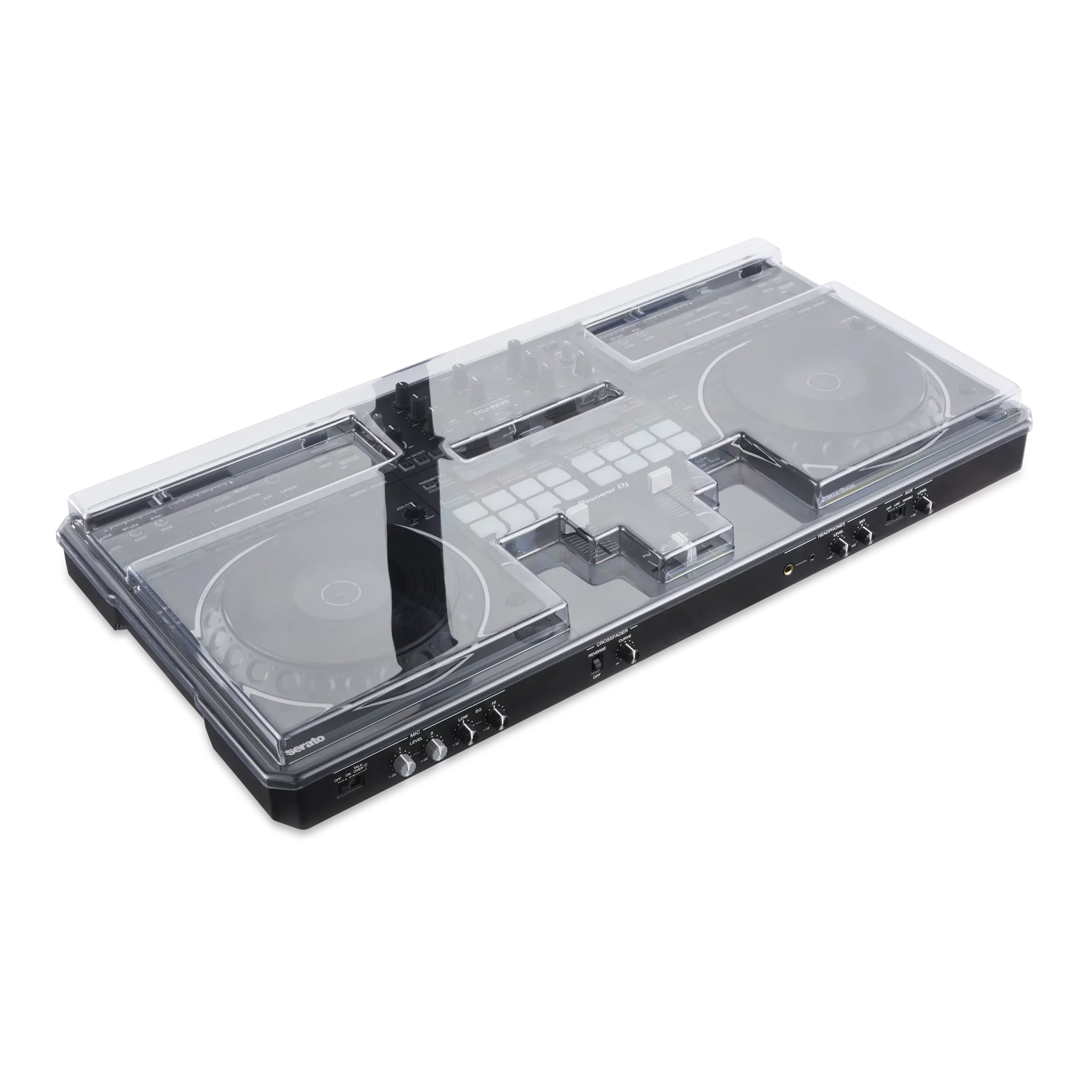 Decksaver DSLE-PC-DDJREV5 Dust Cover for Pioneer DJ DDJ-REV5