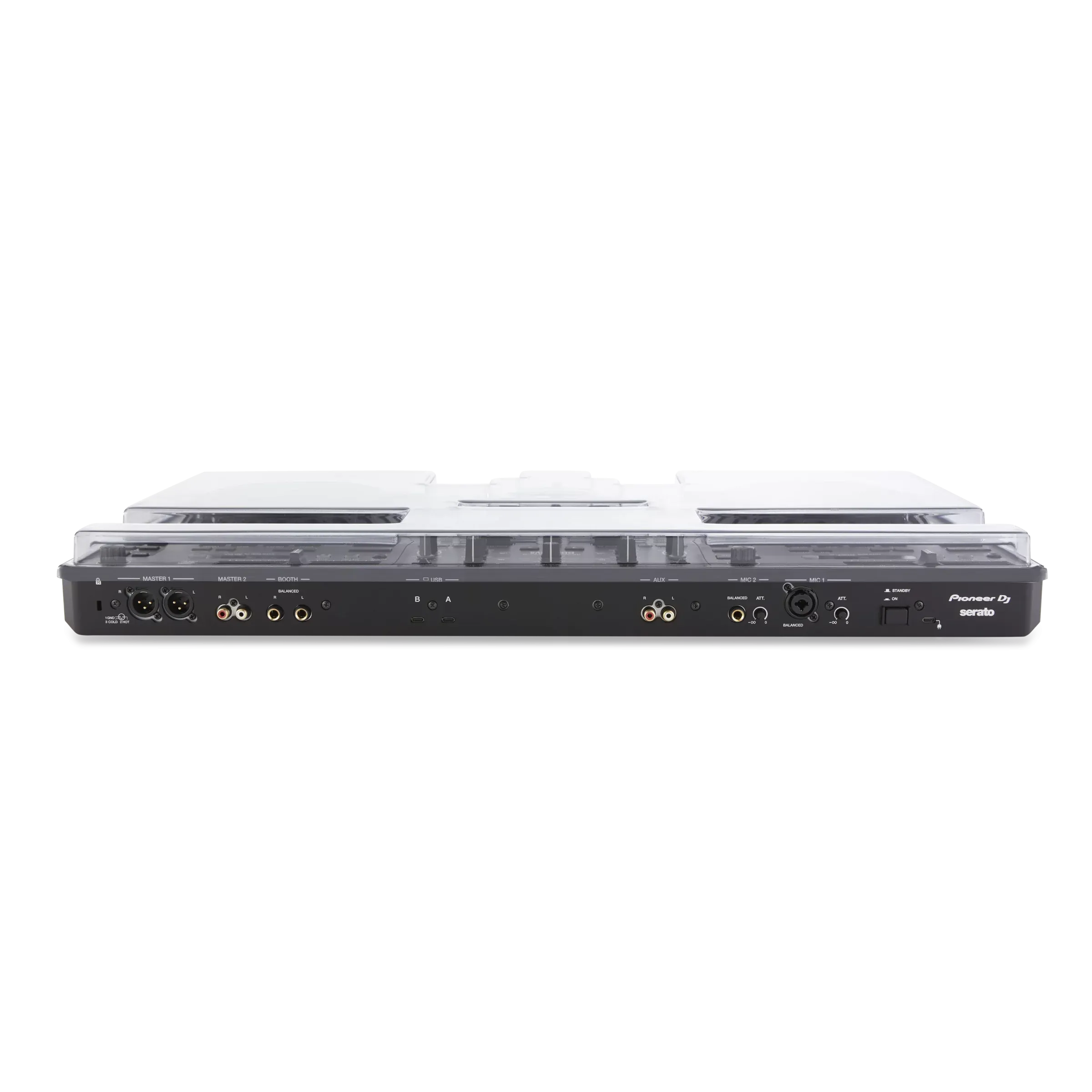 Decksaver DSLE-PC-DDJREV5 Dust Cover for Pioneer DJ DDJ-REV5