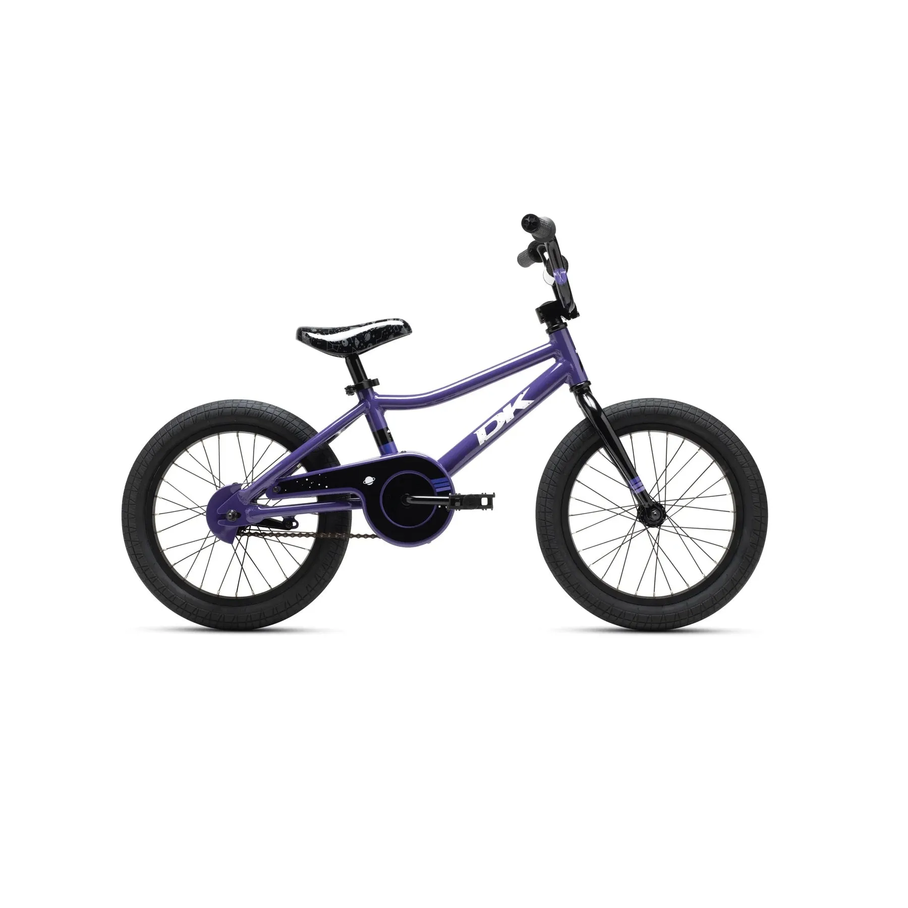 DK Devo 16" Kids Complete BMX Bike - Purple