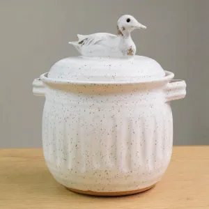 Duck Casserole Bowl Seafoam