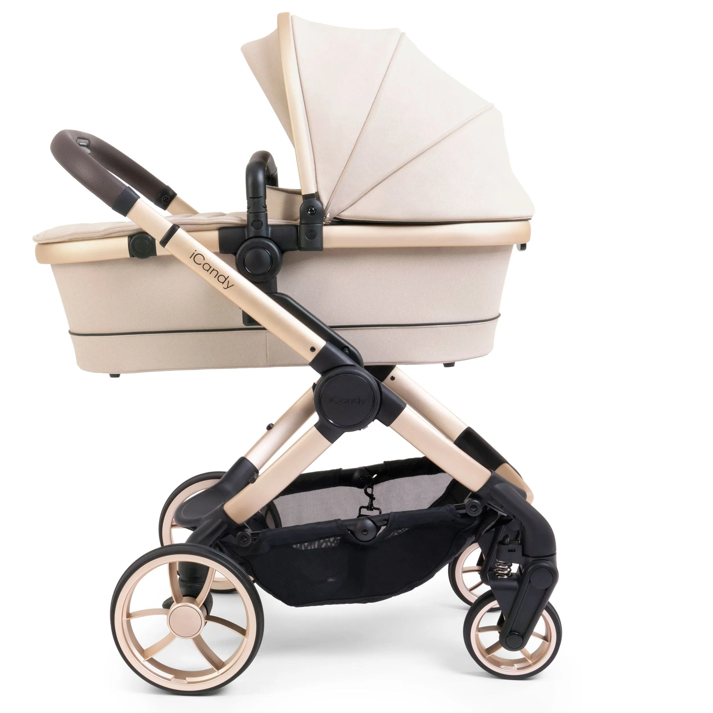 iCandy Peach 7 Complete Bundle with COCOON Car Seat in Biscotti