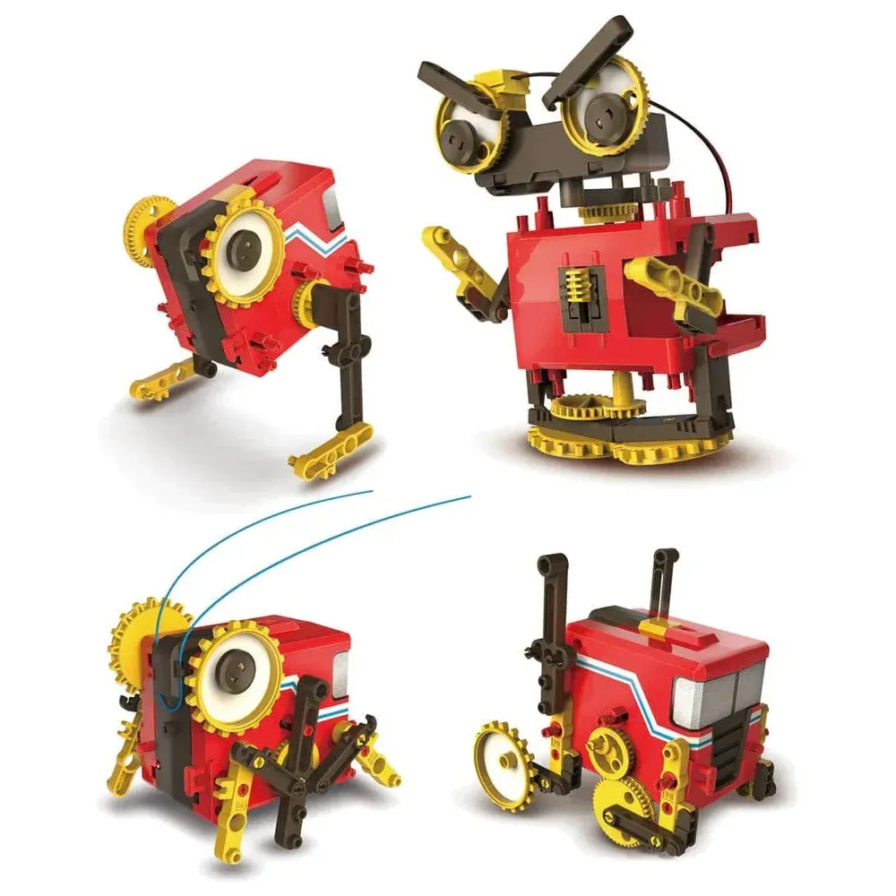 Johnco 4 in 1 Educational Toy Motorized Robot Kit