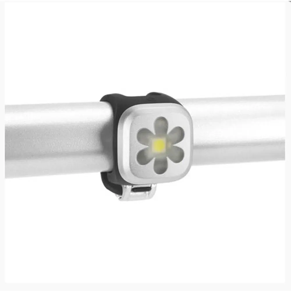 KNOG BLINDER 1 FRONT LIGHT - FLOWER/SILVER