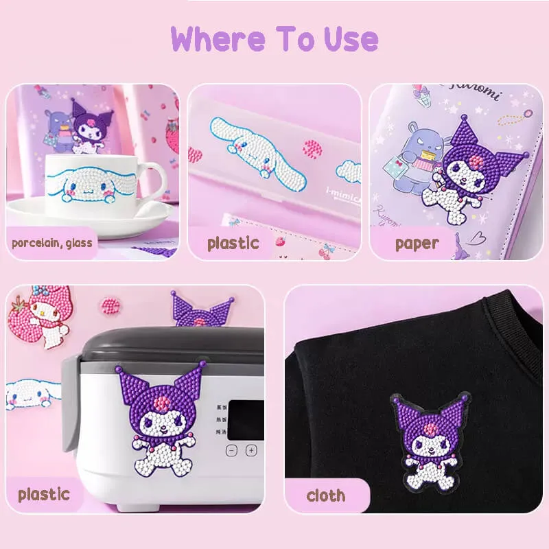 Sanrio DIY Diamond Painting Art Sticker Kits