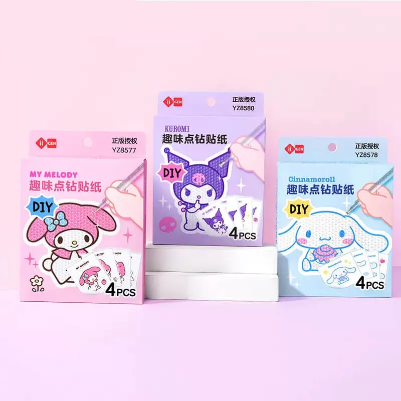 Sanrio DIY Diamond Painting Art Sticker Kits