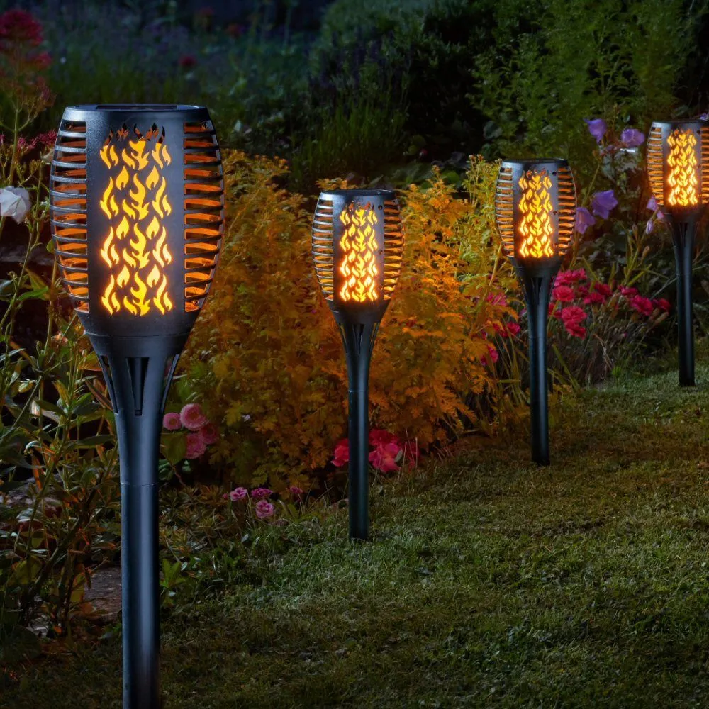 Smart Solar 50cm Cool Flame Compact Flaming Torch