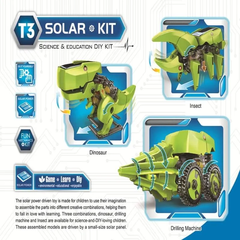 Solar Dinosaur Toy