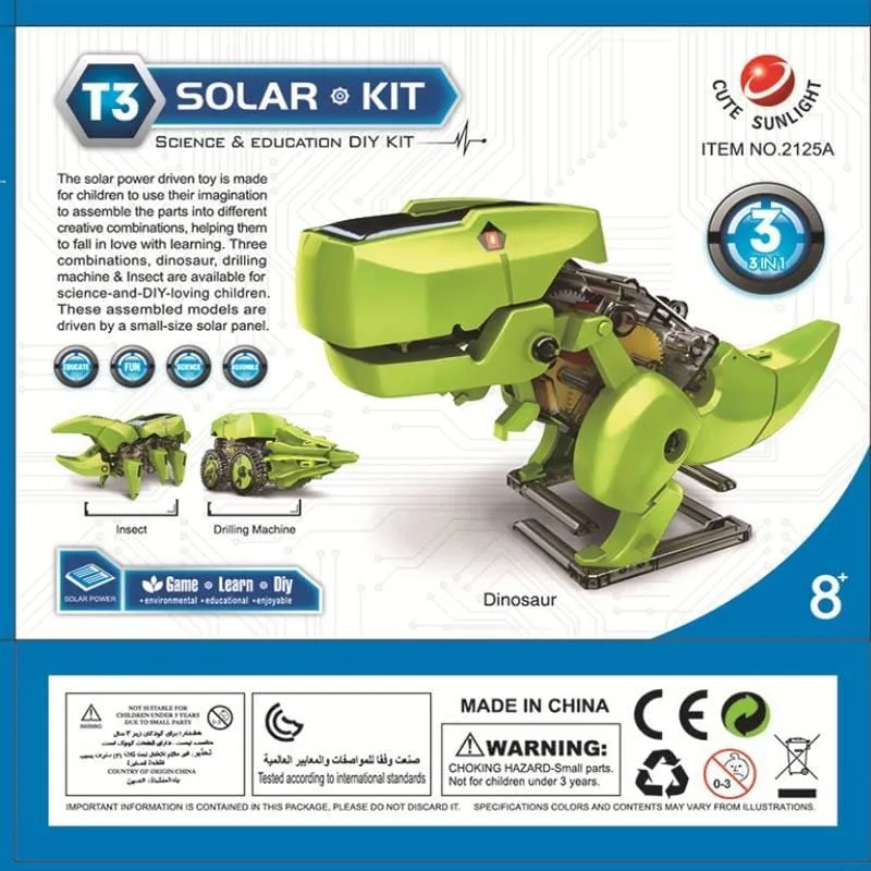 Solar Dinosaur Toy